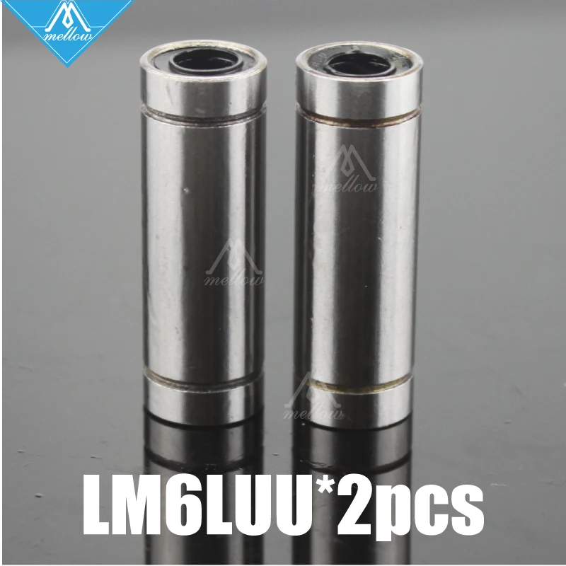 Шаровые подшипники для 3D принтера/квадратные Фланцевые Линейные LMK12LUU + LM6LUU 688zz F688