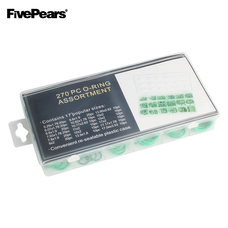FivePears зеленые резиновые 270 шт./компл. хомут с круглым воротником для мальчиков и