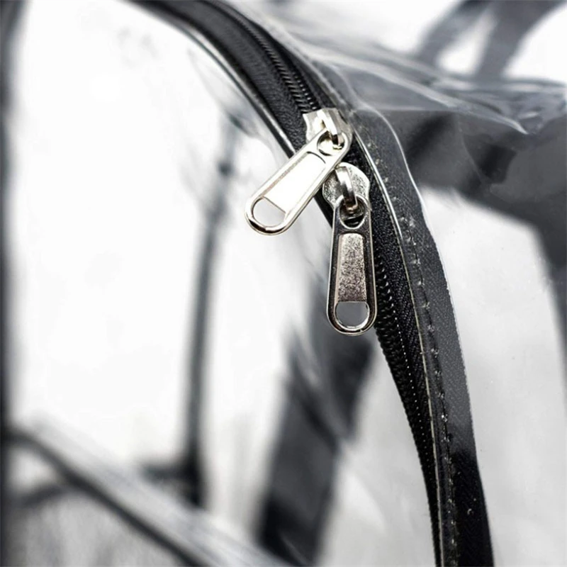 Сверхпрочный прозрачный рюкзак для взрослых и студентов книг рюкзак|Мужские