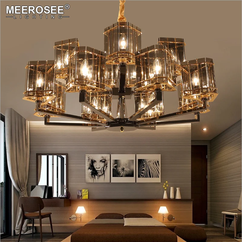 Хрустальная люстра стеклянная Подвесная лампа для столовой гостиницы проектов