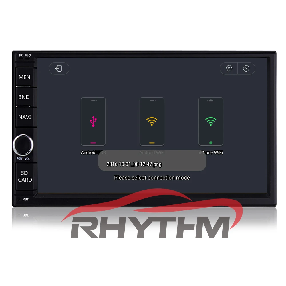 2din Android 9,0 2G+ 16G автомобильный стерео DVD Радио gps+ Wifi+ Bluetooth+ четырехъядерный+ "+ 1024*600 экран+ зеркальная связь+ FM+ AM+ RDS+ SWC Универсальный