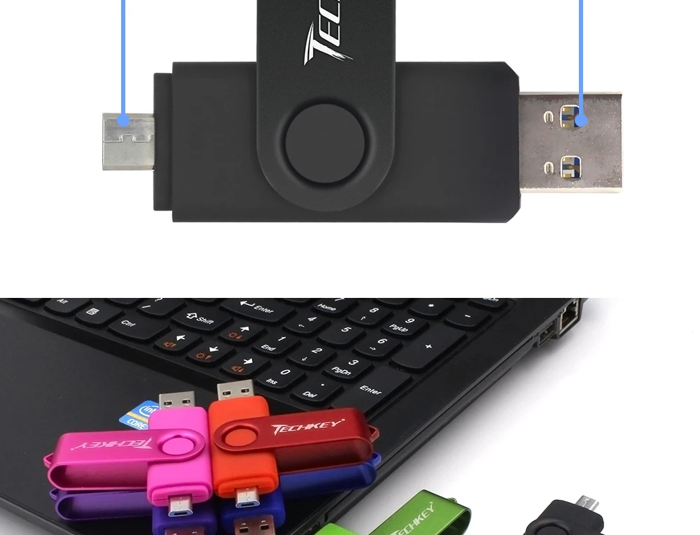 Вращающийся флеш-накопитель OTG USB 3,0 для мобильных телефонов samsung, ОС android, 8 ГБ, 16 ГБ, 32 ГБ, 64 ГБ, USB флеш-накопитель memoria cel, usb флешка, флешка