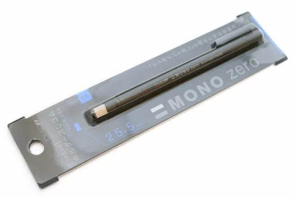 TOMBOW MONO Zero Ultrafine Pencil Rubber Perfect Revise Details/Highlight For Manga Design круглый/квадратный носок ластик