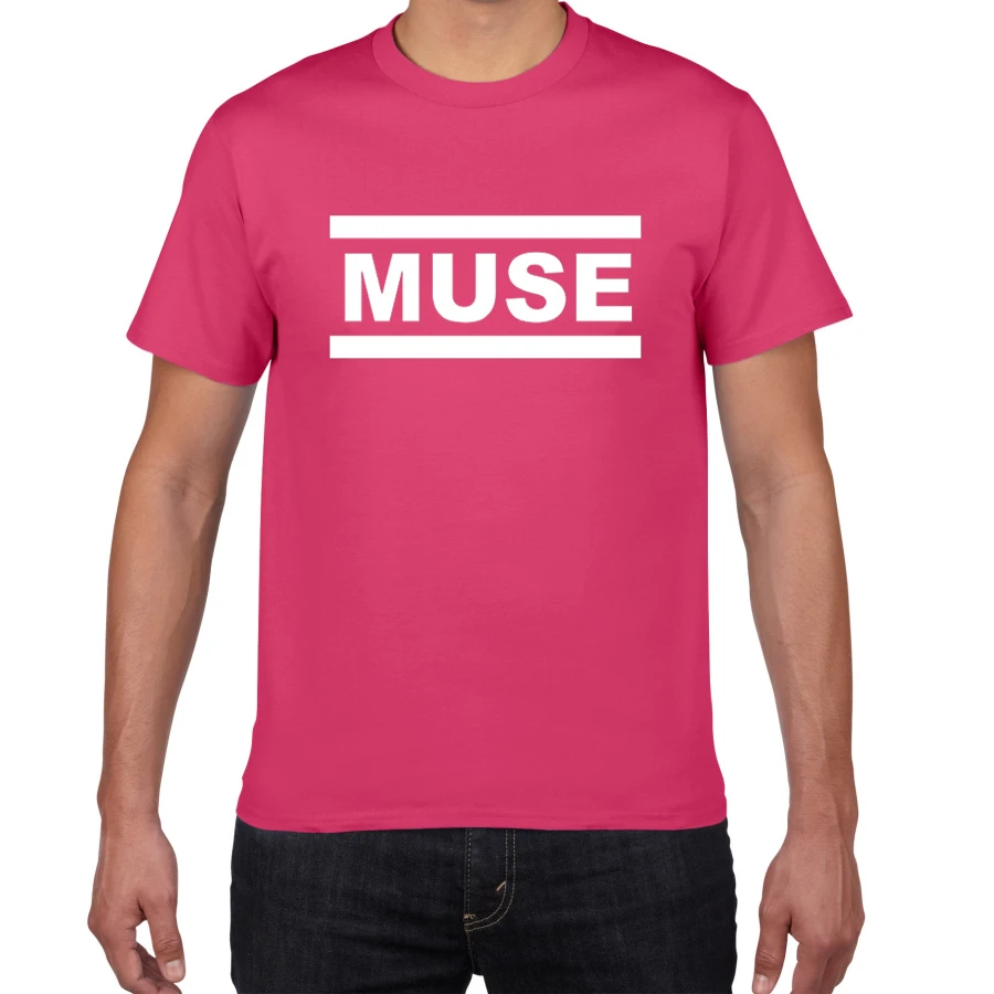 Новинка, футболки Muse, мужские уличные футболки, мужские летние футболки из хлопка, топы, рок-группа, футболки, мужская одежда