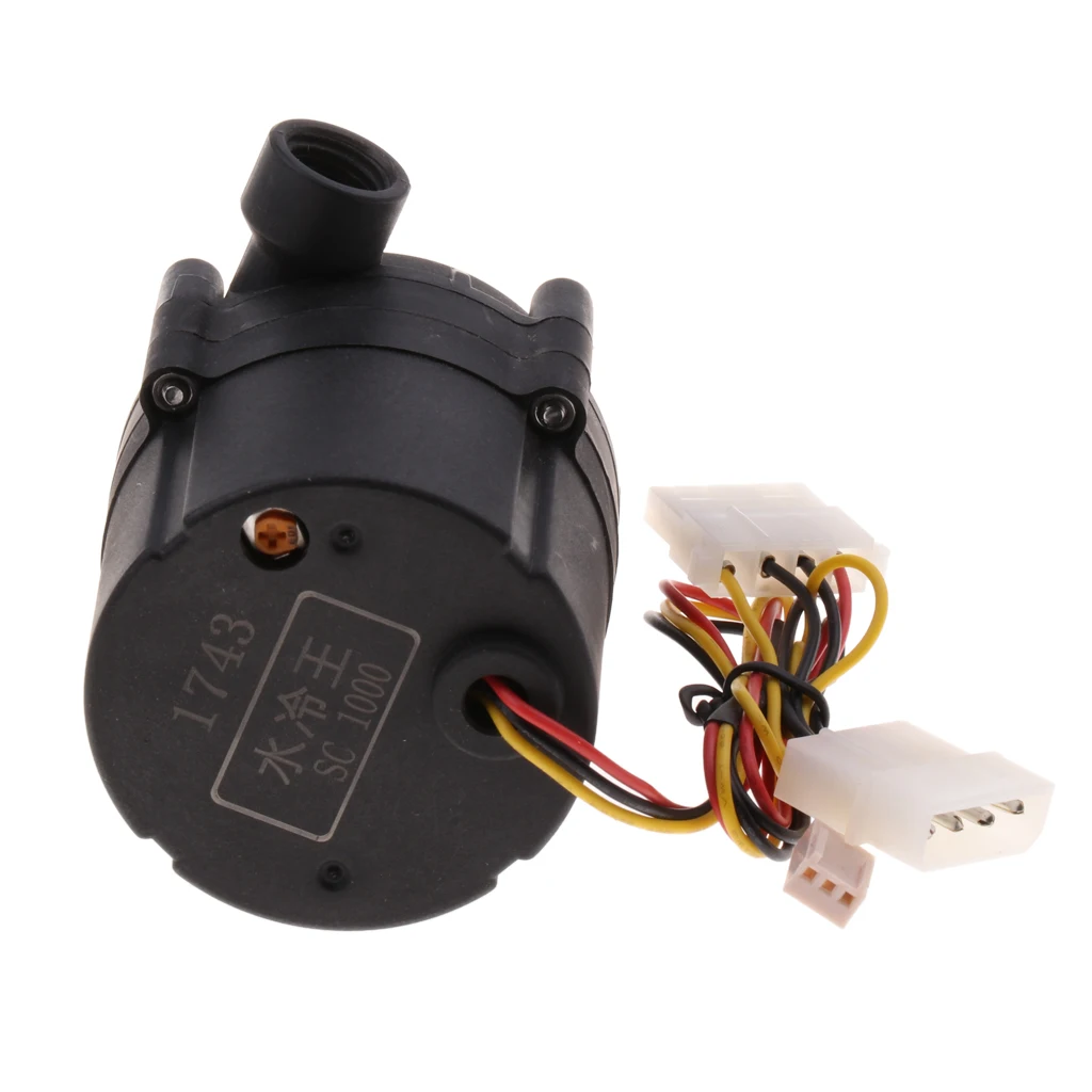 SC1000 DC 12V 1.5A 18W Бесщеточный Водяной насос для охлаждения процессора|Кулеры и