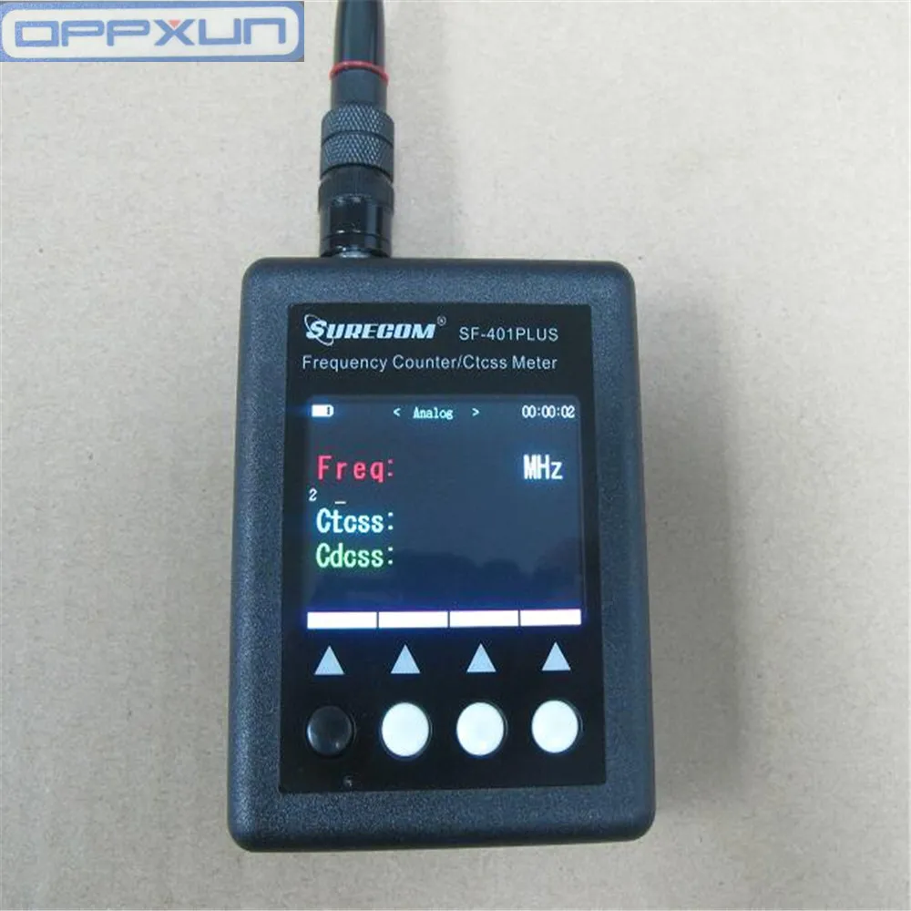 OPPXUN SF-401 Плюс Цифровое Радио 100 МГц-3000 МГц счетчик частоты для иди и болтай Walkie Talkie
