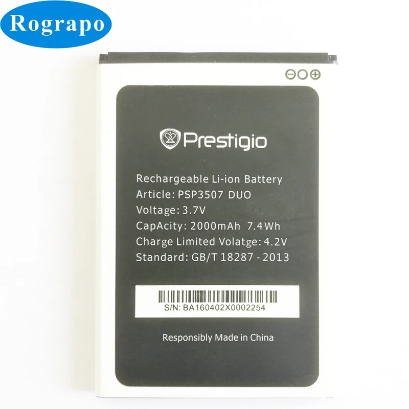 3,7 V psp 3507 DUO Сменный аккумулятор для Prestigio Wize N3 psp 3507DUO psp 3507 батареи для мобильных телефонов