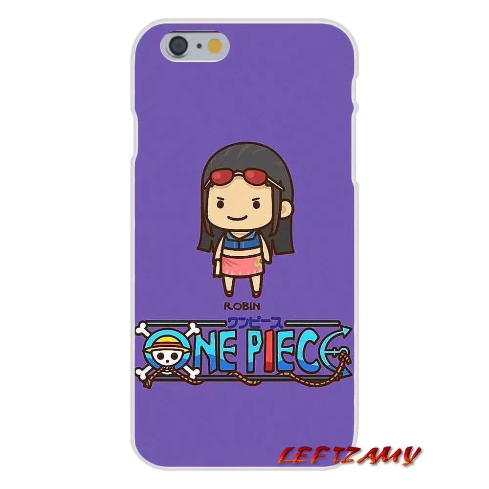 Для iPhone X 4 4s 5 5S 5C SE 6 S 7 8 Plus one piece Нико Робин череп аксессуары с национальными