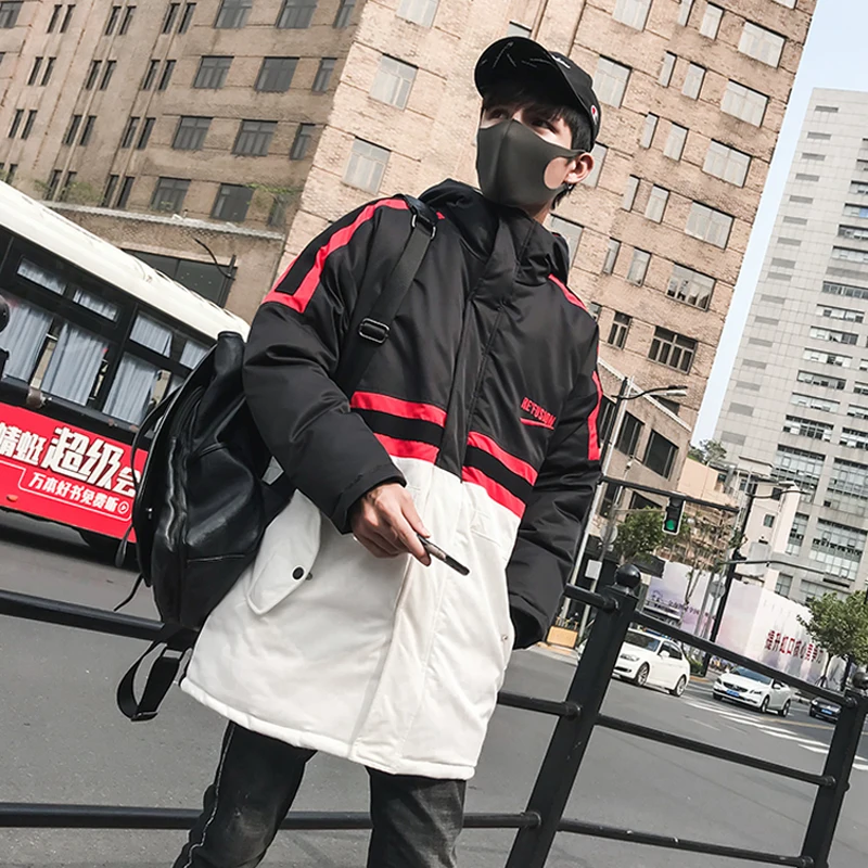 2018 парка мужские зимние куртки хлопок Chaquetas Hombre Parkas мужская повседневная верхняя