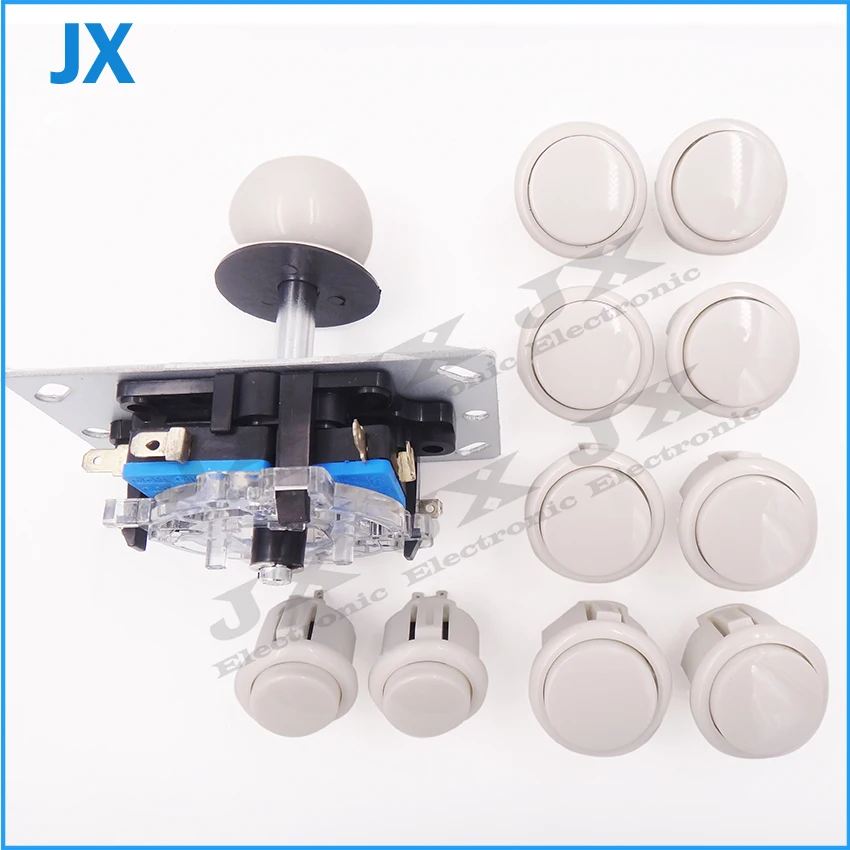 Комплект деталей для аркадных игр включая аркадный джойстик 24 мм/26 мм кнопка