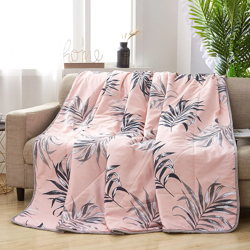 Home Watermelon summer quilts patchwork duvet 1pc grey throw blanket Freshness thin comforter ployester home bedspread 200*230cm