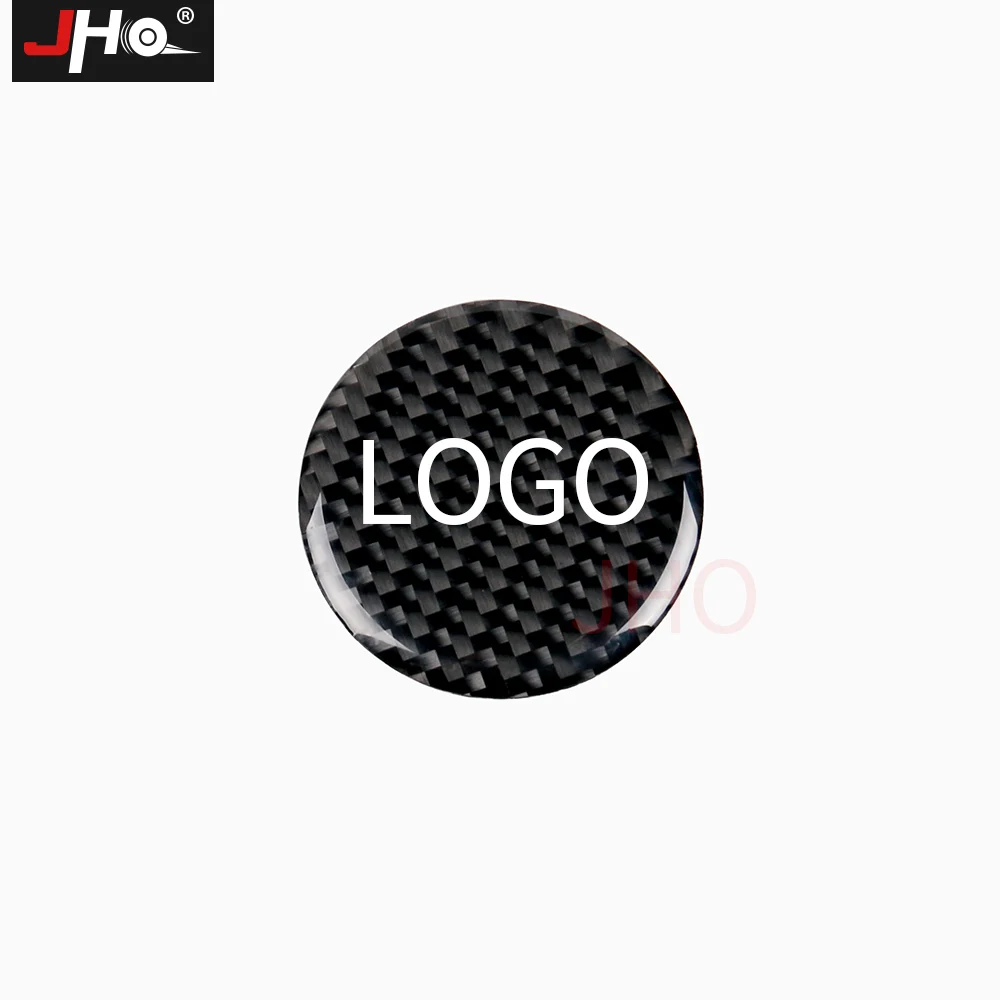 For Switch Button JHO накладка из углеродного волокна для Jeep Grand Cherokee- 15 16 17 переключатель держатель стакана воды навигационная панель автомобильные аксессуары - Название цвета: For Switch Button