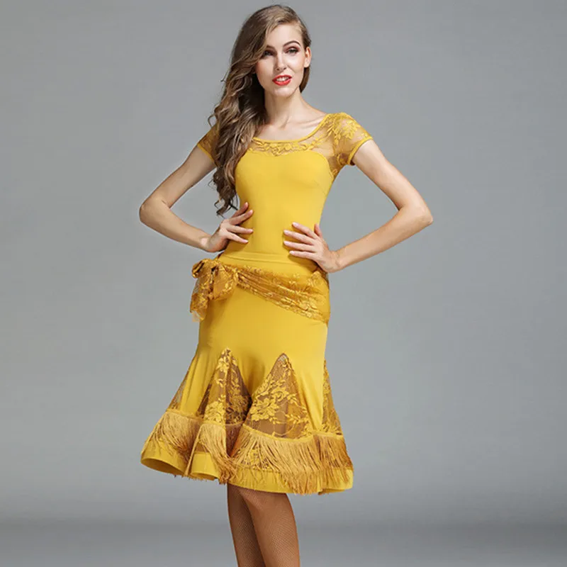 3 вида цветов зеленый костюмы для латинских танцев женщин латина Румба Танцы