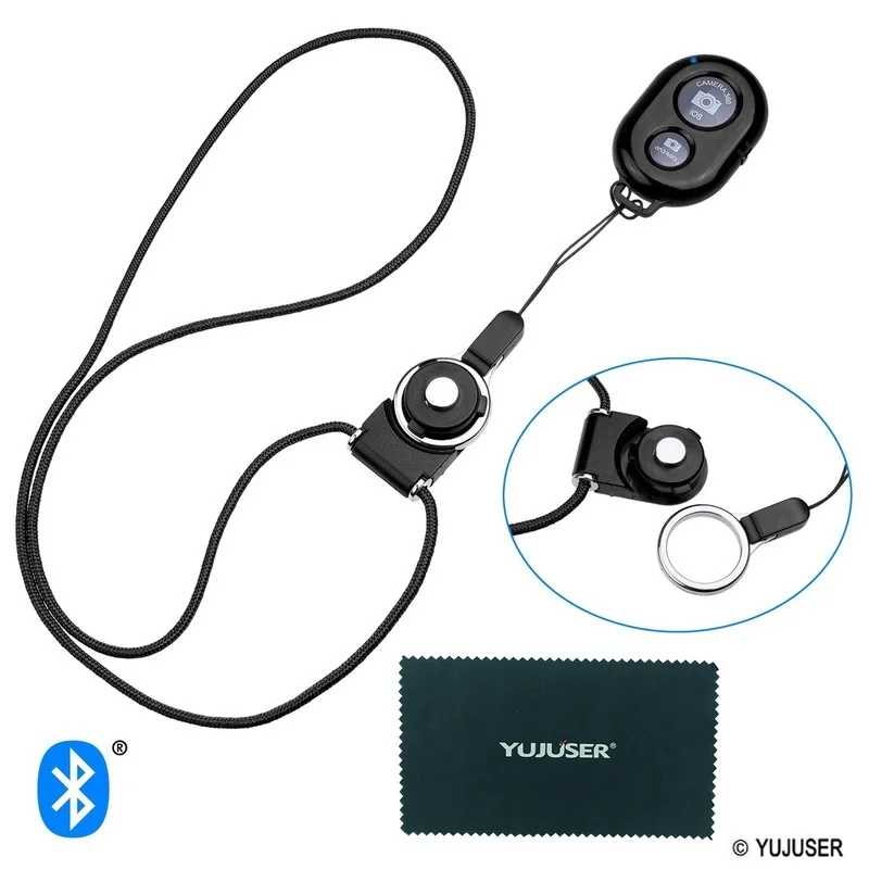 YUJUSER Универсальный Bluetooth спуск затвора камера Пульт дистанционного управления с