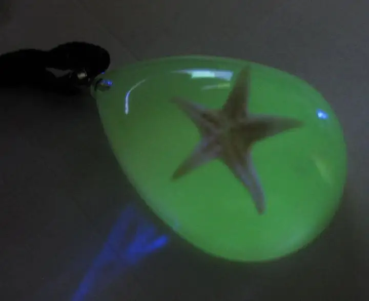 12 шт. в упаковке новая настоящая Морская звезда светится темноте Прохладный LUCITE