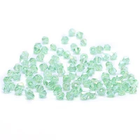 light green 100pc 4mm austria crystal bicone beads 5301 loose glass beads jewelry decoration s 48