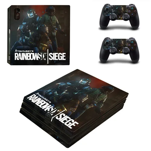 YSP4P-3138 Tom Clancy's Rainbow Six Siege PS4 Pro наклейка для кожи для sony playstation 4 Pro консоль и контроллеры PS4 Pro наклейка s Наклейка - Цвет: YSP4P-3138