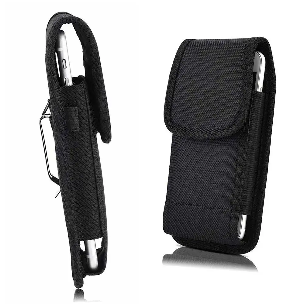 Universal Cellphone Pouch Waist Bag 3.5-6.3 inch For huawei holster Belt Clip phone cover for Samsung Iphone XS X with Pen Slots
