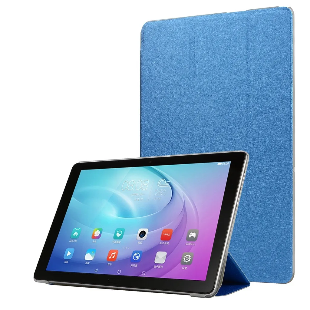 Mosunx чехол для Samsung Tab A 10 дюймов планшет тонкий умный книжка флип подставка 515