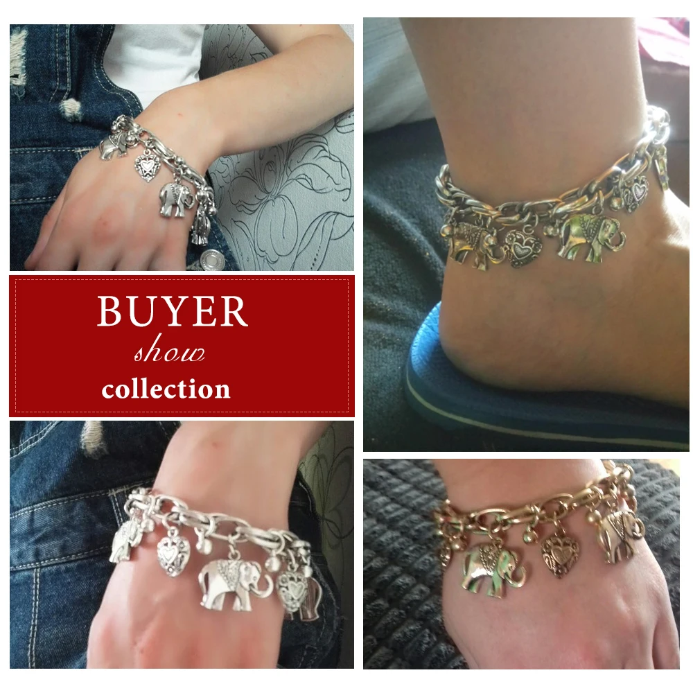 Браслет IF YOU в богемном стиле мужской винтажное Ювелирное Украшение серебристого цвета|charm bracelet|bracelet withwomen