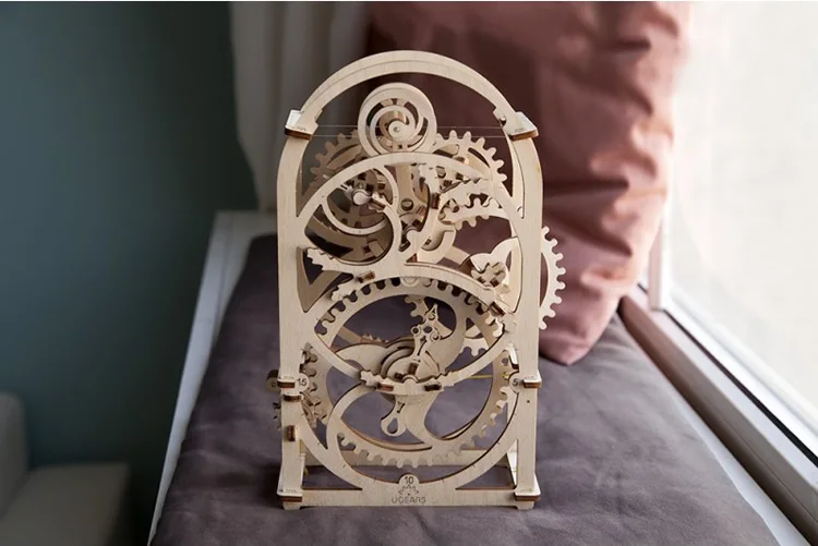Ukraine UGEARS деревянная Механическая Трансмиссия модель взрослая собранная игрушка на день рождения Мужская детская Подарочная игрушка