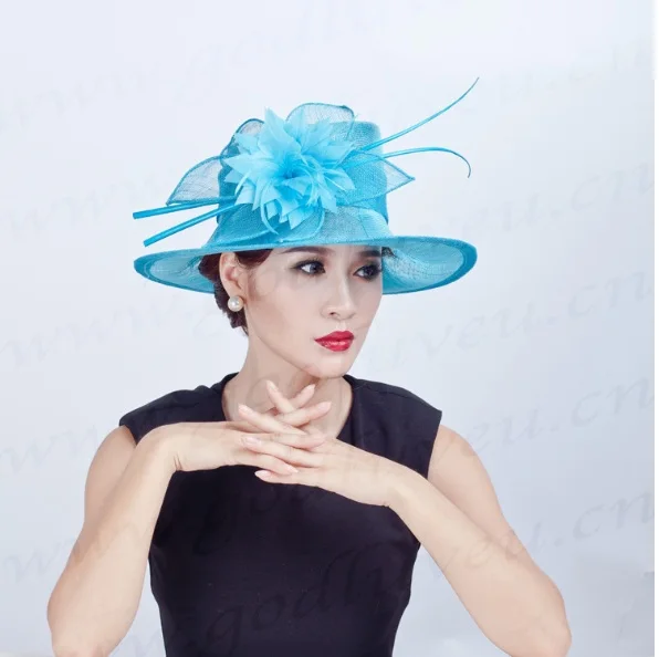 Женская фиолетовая Коктейльная шляпка для волос свадебной вечеринки Шляпка