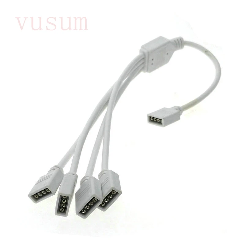 Коннектор для светодиодной ленты RGB 1 3 / 2/1 4RGB.|hub led|strip connectorstrip led |