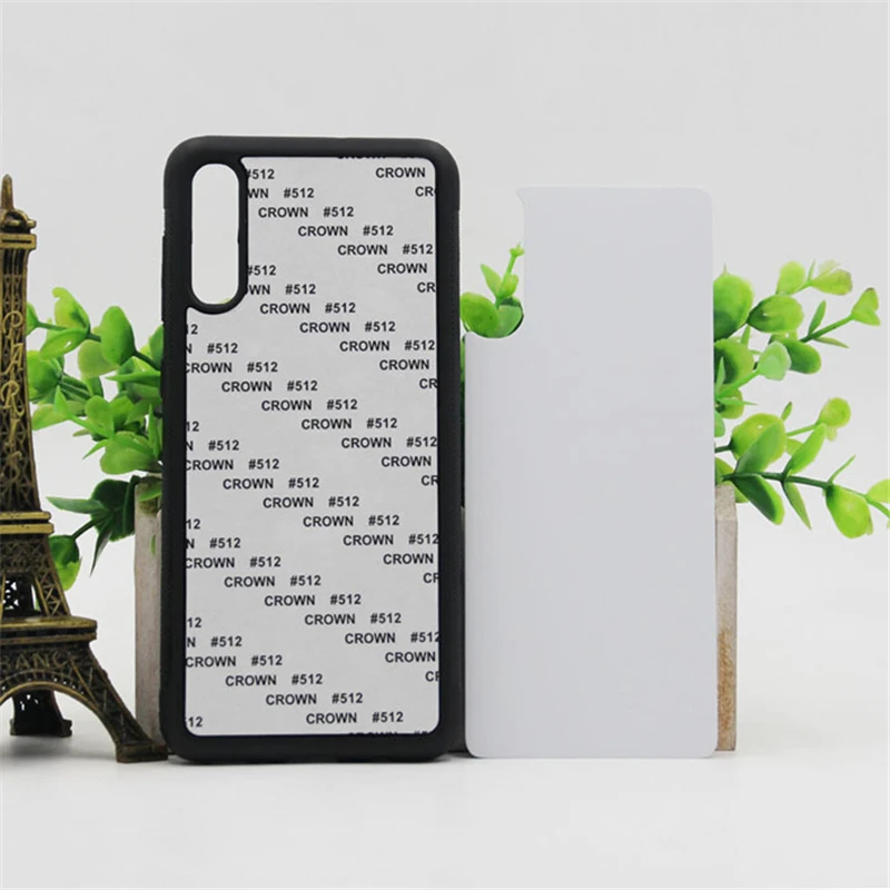 2D сублимационные TPU обложка для samsung Galaxy A50 A70 алюминиевые металлические листы 10 шт./лот