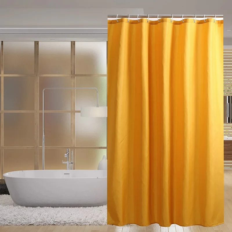 shower curtain Полиэфирная занавеска для душа s гостиницы Европа белая водяная Ванна Экраны Rideau De душ ванная занавеска Cortina Ducha жалюзи - Цвет: shower curtain