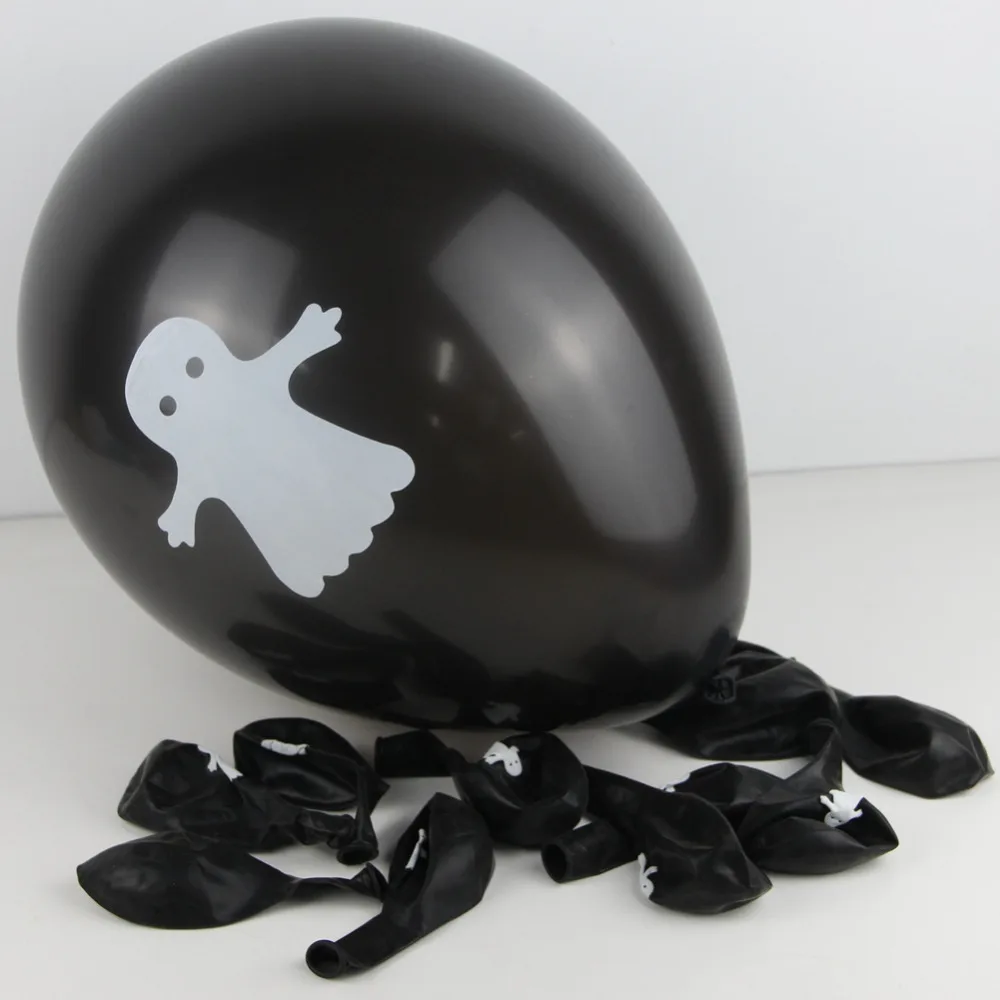 15 шт. декоративные шары для Хэллоуина|trick or treat|latex balloonslatex balloon printing |