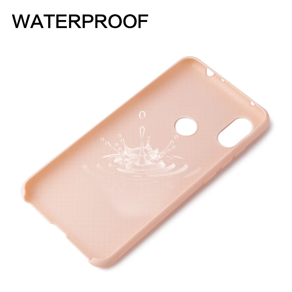 Жидкий силиконовый чехол для телефона Xiaomi Redmi Note 7 6 5 Pro 6A 5A Prime S2 однотонный Мягкий