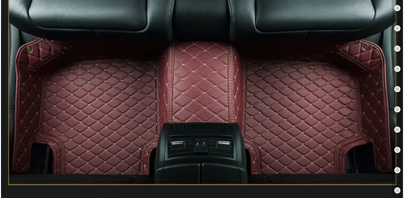 Хорошее качество! Специальные коврики для Mercedes Benz GL 450X166 7 мест-2012 водонепроницаемые ковры для GL450 2013