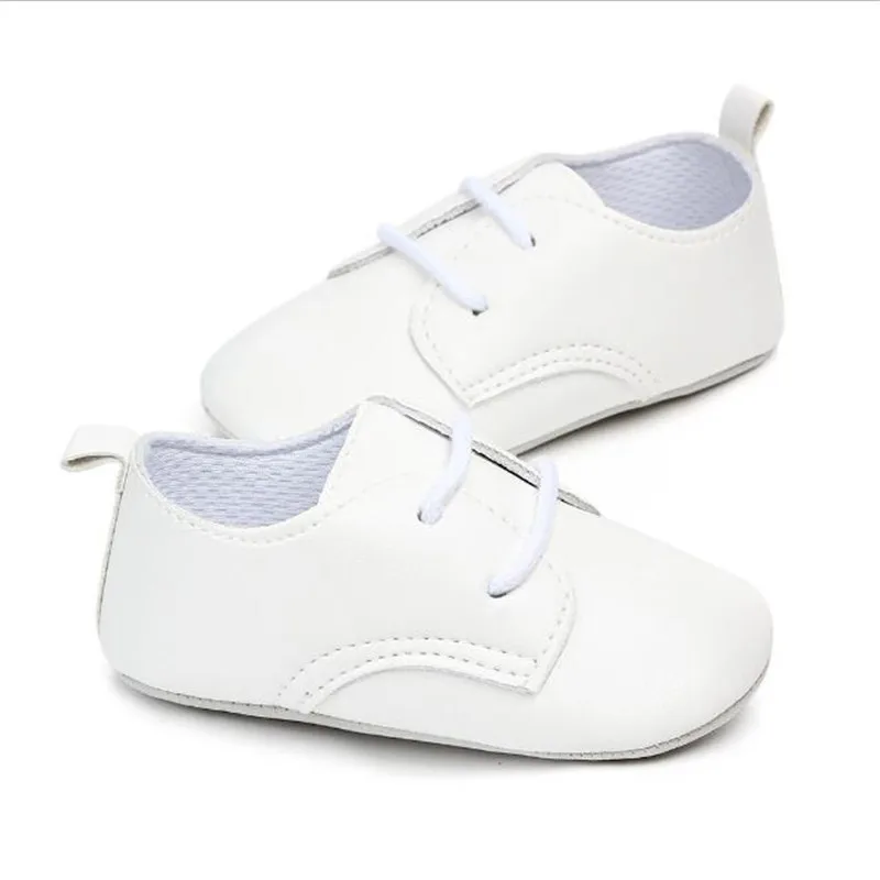 Новинка 2021 детская обувь для новорожденных первых шагов на шнуровке младенцев