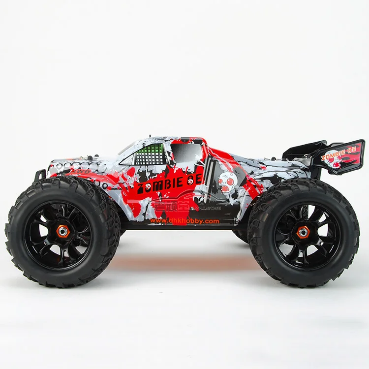 DHK zombies1: 8 Масштаб водонепроницаемый 4WD прочность, чем vkar bison высокая скорость электроники дистанционного управления Монстр грузовик, rc гоночные автомобили