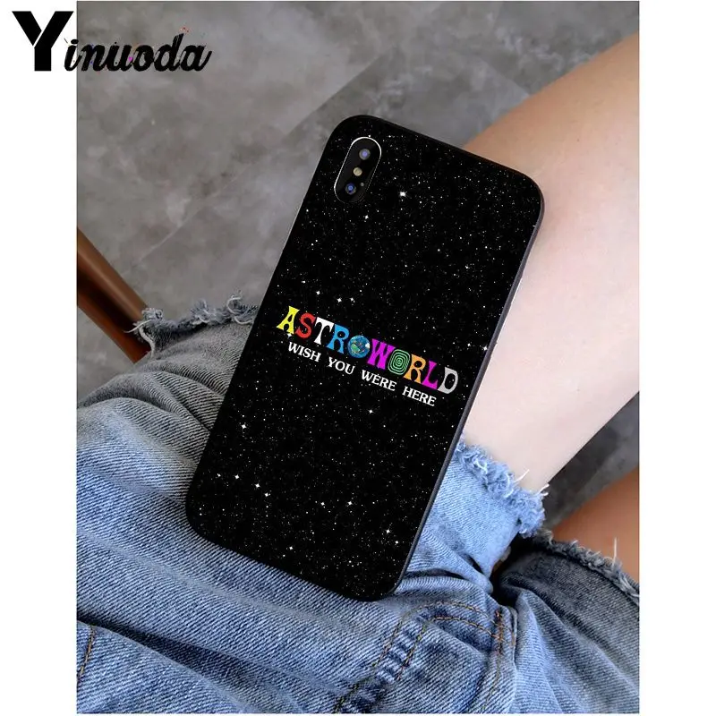 A3 Yinuoda с изображением Трэвиса Скотта astroworld TPU мягкий чехол для мобильного телефона Apple iPhone 8 7 6 6S Plus X XS MAX 5 5S SE XR - Цвет: A3
