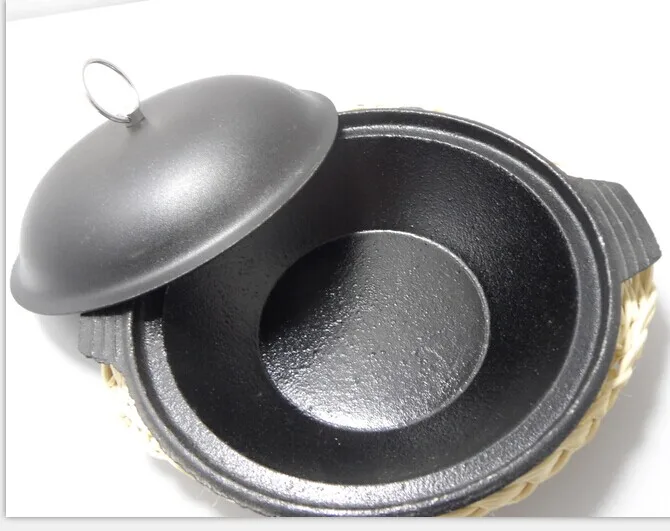Claypot специальный чугунные кастрюля горшок вареного риса плита Dim Глиняный Горшок