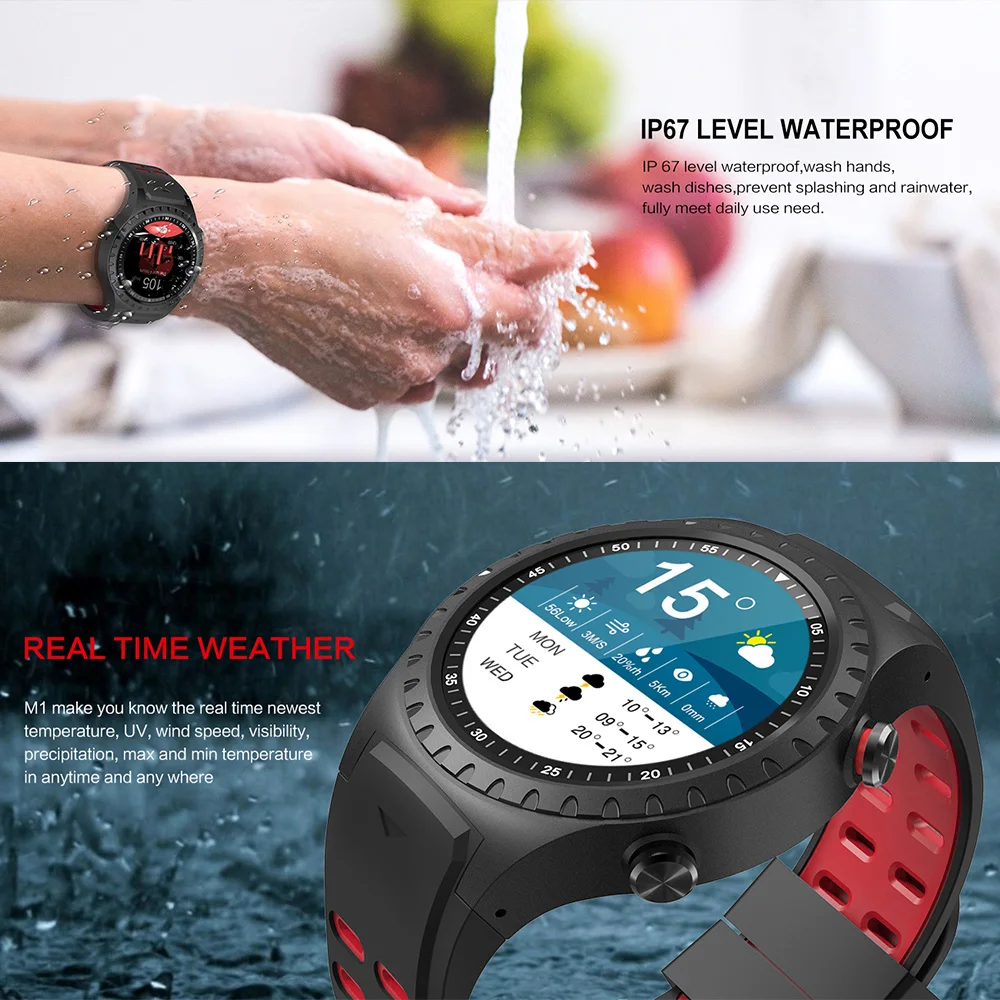Gps Смарт-часы водонепроницаемые sim-карты Bluetooth телефонные звонки Smartwatch телефон