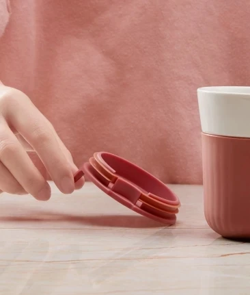 Керамическая кофейная чашка Xiaomi Youpin модная простая для кофе молока умная