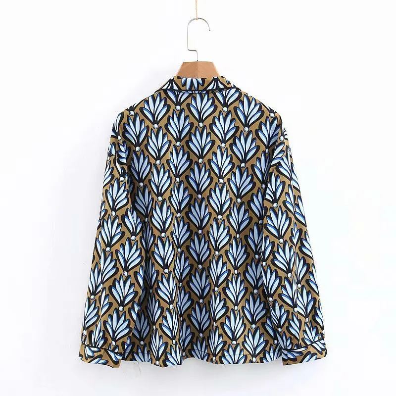 Горячая Распродажа XZ40 1969 рубашка в европейском и американском стиле с голубыми