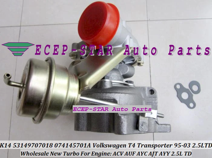 Бесплатная доставка K14 53149707018 53149887018 074145701A 7018 турбо для Volkswagen VW T4 Transporter 95 03 ACV AUF AYC