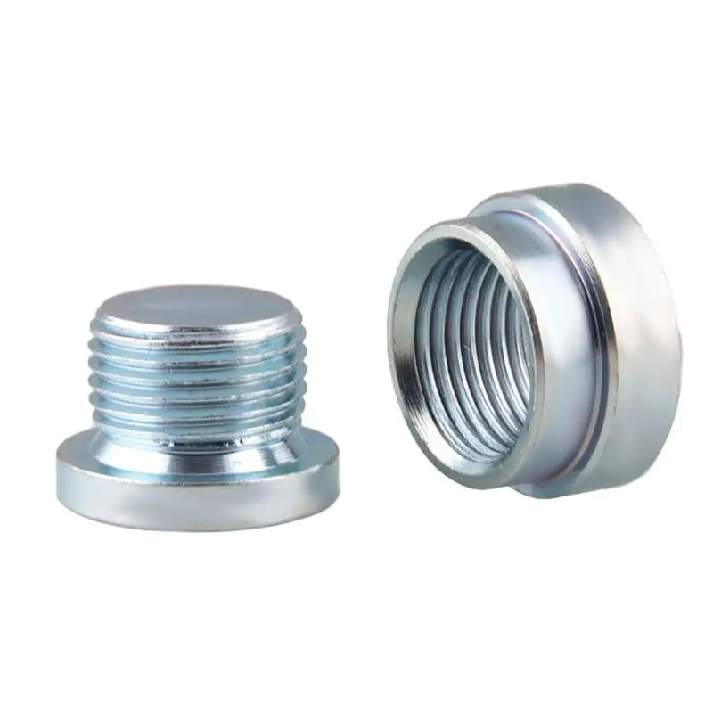 2 шт./компл. O2 Датчик кислорода сварка на Bung &amp Plug широкополосная гайка и крышка