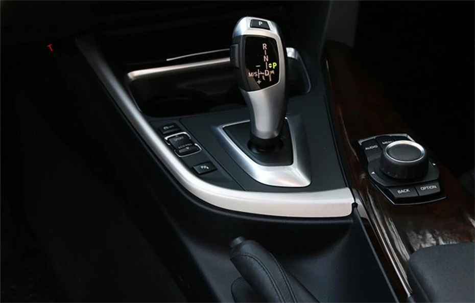 Yimaautotrims коробка передач переключения Панель украшения Накладка подходит для BMW 3