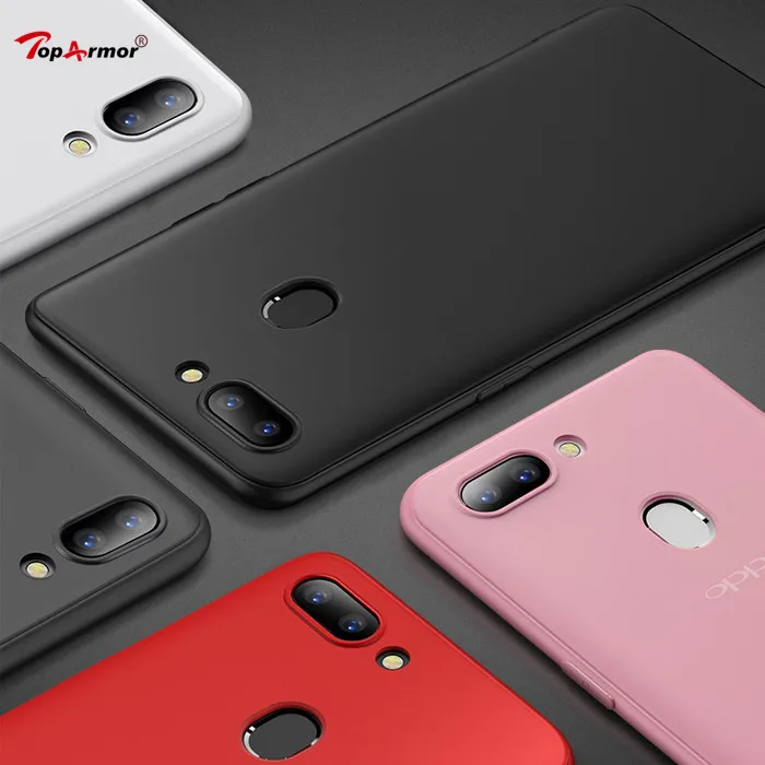 Матовый Мягкий ТПУ силиконовый матовый чехол для Oppo Realme 1 2 F7 Youth F3 F9 Pro A7x R9 R9S R11 R11S