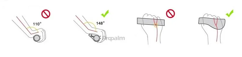 PROPALM 1025EP велосипедная рукоятка, велосипедные ручки для двойной поворотной рукоятки, регулировка передач для поворотного велосипеда