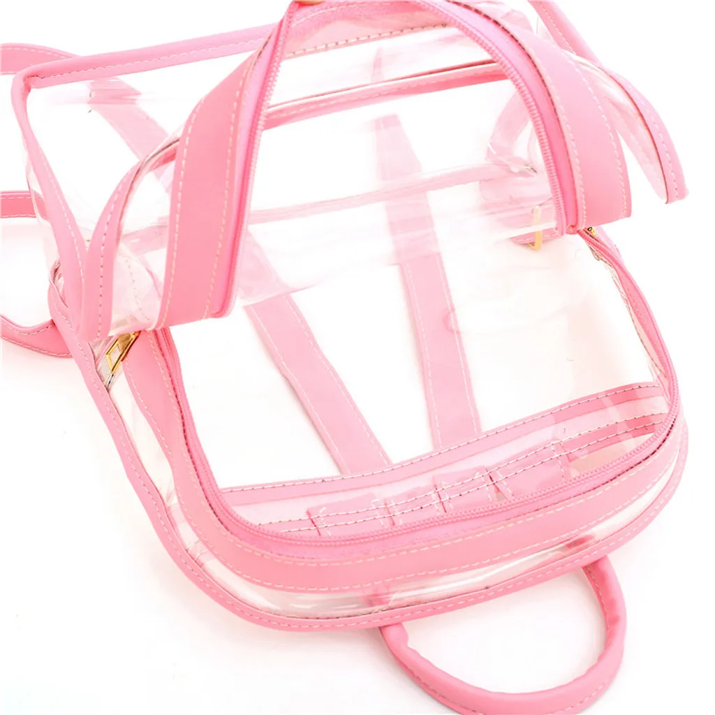 2020 рюкзак новый стиль женский прозрачный пластиковый прозрачность безопасности