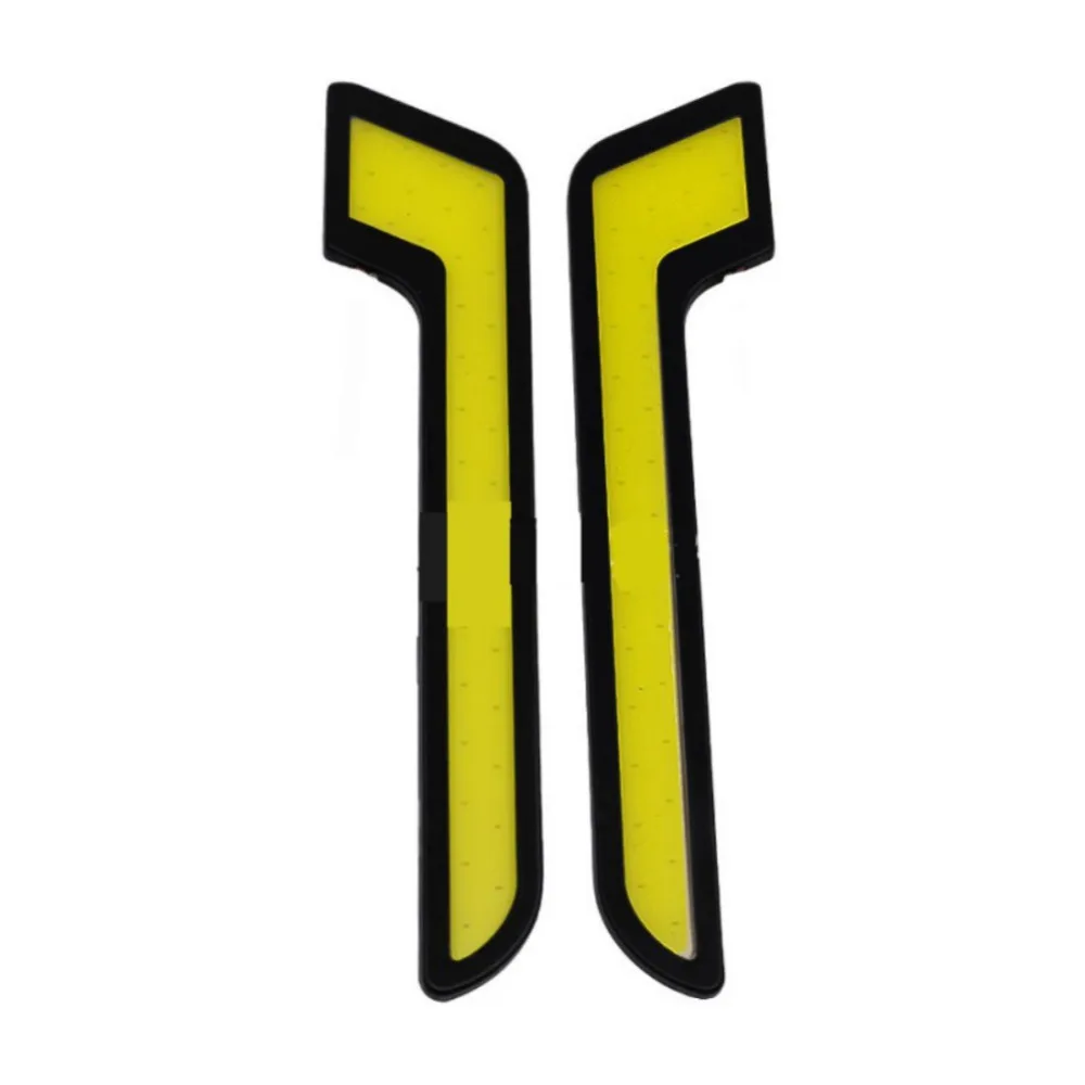 Светодиодный ные Автомобильные дневные ходовые огни DRL DC 12 В 6000K автомобильный