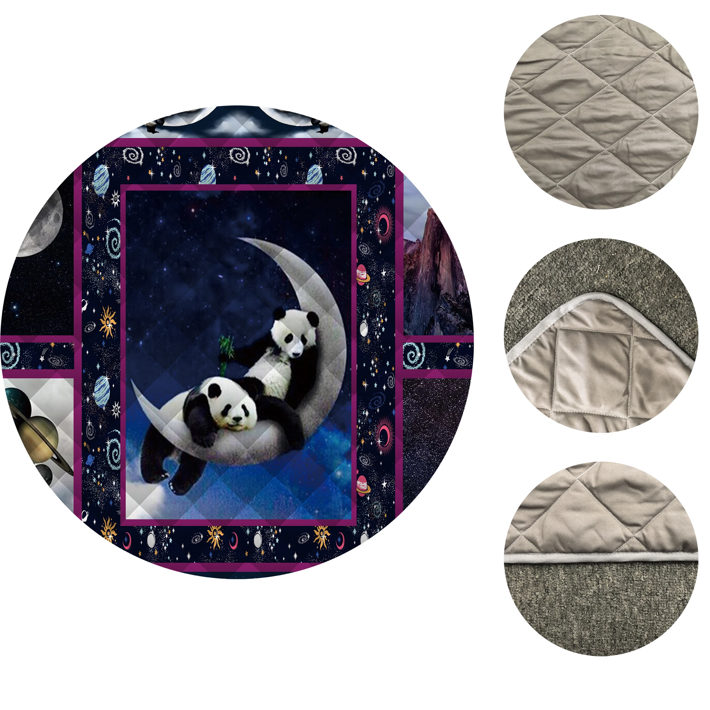 Дропшиппинг одеяло с 3D принтом панды жирафа для детей и взрослых теплое