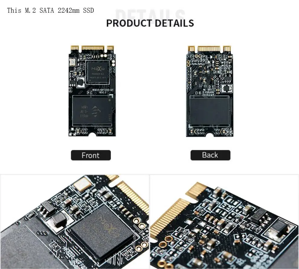 KingSpec m.2 ssd m2 480 gb NGFF 2242 SATA 2280 M.2 SSD 960gb SATAIII 6Gb Внутренний твердотельный диск для Jumper Ezbook 3 pro