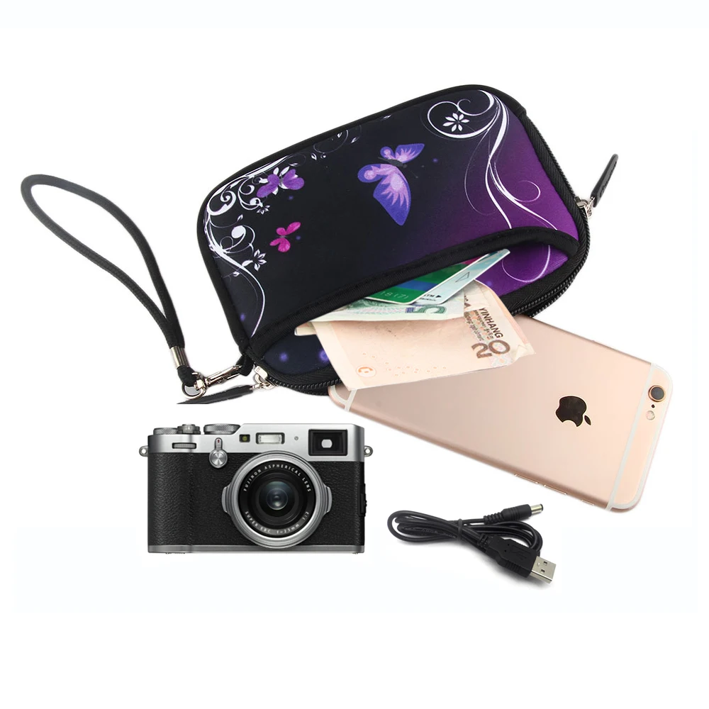 Красочные кошельки для монет держатель карт мягкие водонепроницаемый мобильный