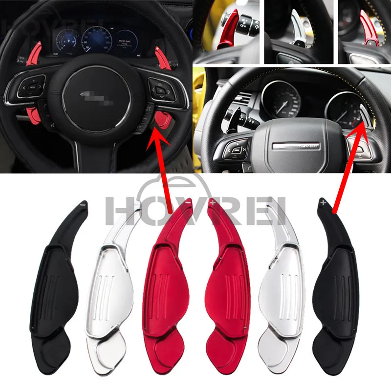 2 шт. Алюминиевый Рычаг Переключения руля для Land Range Rover Evoque Discovery Sport/Jaguar XF XE